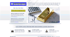 Desktop Screenshot of gainscopefx.com